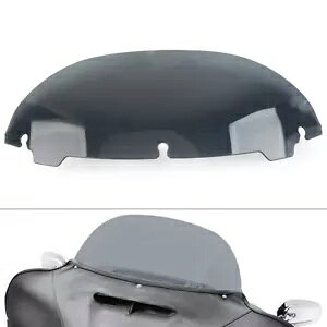 7C` tgKX EBhXN[ n[[_rbh\ c[O GNgOCh 14-2023 X[NɓK 7" Windshield Windscreen Fit Harley Davidson Touring Electra Glide 14-2023 Smoke