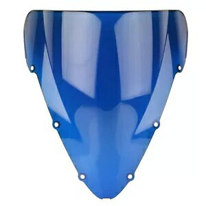 �t�����g�K���X�z���_ CBR600 F4i 2001-08 �u���[�t�����g�K���X�X�N���[���h�� Front Windshield For Honda CBR600 F4i 2001-08 Blue Windscreen Screen Windproof �y���s�A���i�z