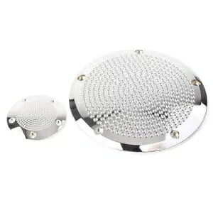 CNC 5 ���N���b�`�J�o�[ & �^�C�~���O�^�C�}�[�J�o�[�n�[���[�c�C���J���V���o�[�ɓK�� CNC 5 Hole Clutch Cover &Timing Timer Covers Fit Harley Twin Cam Silver �y���s�A���i�z