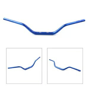 28 ~[g~bhu[nht@bgo[nho[_[gsbgGf[ ATV MX [^[oCN 28MM Mid Blue Handle Fat Bars Handlebar Dirt Pit Enduro ATV MX Motor Bike