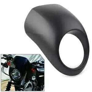 n[[X|[cX^[_CiFX XLp}bgubNwbhCgtFAO}XNoCU[Jo[ Matte Black Headlight Fairing Mask Visor Cover for Harley Sportster Dyna FX XL