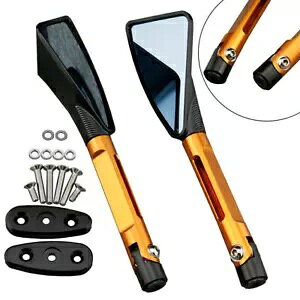 2x Ar[TCh~[ XYL 01-04 GSXR 1000 01-05 GSXR 600 IWɓK 2x Rear View Side Mirrors Fit Suzuki 01-04 GSXR 1000 01-05 GSXR 600 Orange