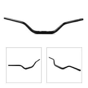 1 1/8C` 28MM ubN ~bhnho[ nho[ _[gsbgoCN I[goC Gf[ ATV 1 1/8" 28MM Black Mid Handlebar Handle Bars Dirt Pit Bike Motorcycle Enduro ATV