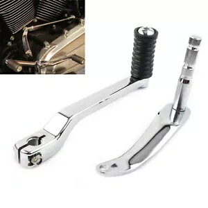 gD[ MA Vtg o[ Vt^[ yO n[[ c[O GNgOCh \teC Vo[p Toe Gear Shift Lever Shifter Peg For Harley Touring Electra Glide Softail Silver