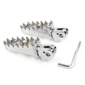 N[ A tbgyO tbgXg T_[o[h/Ahx`[/{lr T100 ɓK Chrome Rear Foot Peg Footrest Fit Thunderbird/Adventurer/ Bonnevill T100