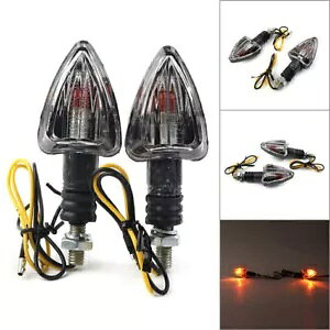 2x I[goC LED OpM^[VOiCWP[^[n[[}nXYLp 2x Motorcycle LED Triangle Signal Turn Signal Indicator For Harley Yamaha Suzuki