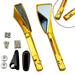 I[goCobN~[TCh~[tBbgXYL GSXR1000 05-11 & GSXR600 06-12 S[h Motorcycle Rearview Side Mirrors Fit Suzuki GSXR1000 05-11 & GSXR600 06-12 Gold