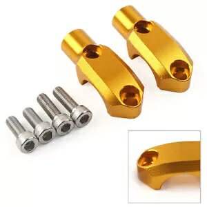 ~[}Eg/}X^[V_[Nv S[h BMW F900XR S1000XR R1200R F850GSp Mirror Mount/ Master Cylinder Clamp Gold for BMW F900XR S1000XR R1200R F850GS