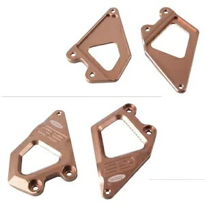 2x �t�b�g���X�g �v���e�N�^�[ �t�b�g�y�O �q�[�� �K�[�h �v���[�g BMW R1200GS 2013 2014 �ɓK�� 2x Footrest Protector Foot Pegs Heel Guard Plates Fit BMW R1200GS 2013 2014 �y���s�A���i�z