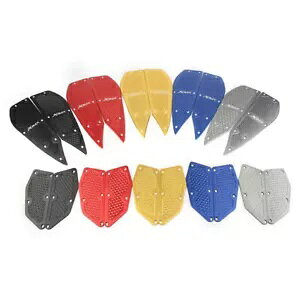 CNC A~ XN[^[ tg & A tbgXg tbg Xebv }n XMAX250 2011-16 ɓK CNC Aluminum Scooter Front & Rear Footrest Foot Step Fit YAMAHA XMAX250 2011-16