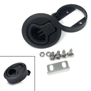 2 C`tbVvXb`{[gfbLnb`p 1/4 C`hAbNbNRAȂ 2" Flush Pull Slam Latch For Boat Deck Hatch 1/4" Door Locking without lock core