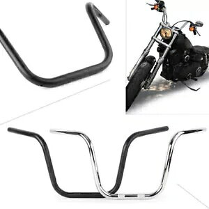 12C` ~jGCvnK[ I[goCnho[ Cfgt n[[_rbh\[^[POp 12hMini Ape Hanger Motorcycle Handlebar w/ Indents for Harley Davidson Motor po