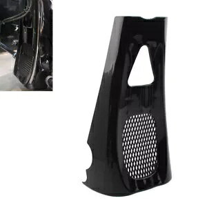 Xgb``X|C[XN[v M8 n[[c[O[h 2017+ ubNɓK Stretched Chin Spoiler Scoop Fit for M8 Harley Touring Road 2017+ Glossy Black