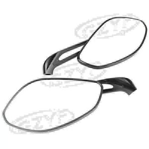 CNC obN~[Zbg jo[TtBbg BMW hDJeB AvA XYL I[goC ubN CNC Rearview Mirror Set Universal Fit BMW Ducati Aprilia Suzuki Motorcycle Black