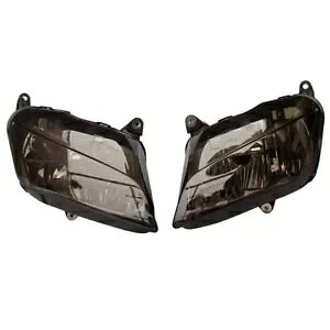 �t�����g�X���[�N�w�b�h���C�g�w�b�h�����v�z���_ CBR 600RR F5 2007 2008 2009 2010 2011 Front Smoke Headlight Headlamp For Honda CBR 600RR F5 2007 2008 2009 2010 2011 �y���s�A���i�z