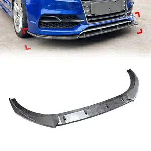 tgop[X|C[bvAEfB A3 S C S3 8V tFCXtgO 2013-16 14 13 15 Front Bumper Spoiler Lip For Audi A3 S-Line S3 8V Pre-Facelift 2013-16 14 13 15
