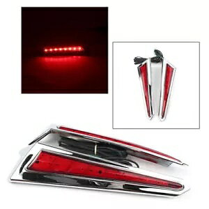 I[goC ZCo[ gD[X LED ThobO bh u[L Cg ANZg tBbg rNg[ 2010 Motorcycle Saber Tooth LED Saddlebag Red Brake Lights Accents Fit Victory 2010