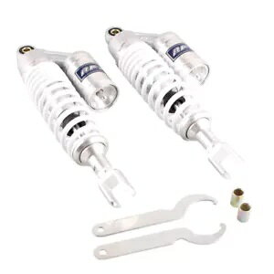 12.5 "320mm I[goCATXyVGAVbNAu\[o[ZbgtBbg 125cc-200cc 12.5" 320mm Motorcycle Rear Suspension Air Shock Absorbers Set Fit 125cc- 200cc