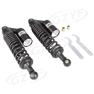 12.5C` 320mm AVbNAu\[o[ TXyV NrX tBbg S[J[g ybg ATV ubN 12.5" 320mm Rear Shock Absorbers Suspension Clevis Fit Gokart Moped ATV Black