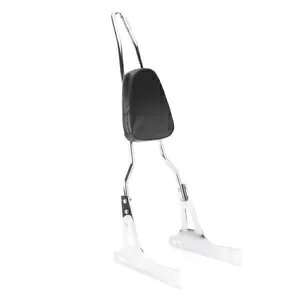 AobNXg V[V[o[ Vo[ n[[_rbh\ _Ci Fxd Fxdb Fxdc Fxdl 06-16 ɓK Rear Backrest Sissy Bar Silver Fit Harley-Davidson Dyna Fxd Fxdb Fxdc Fxdl 06-16
