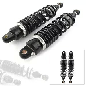 360MM I[goCAVbNAu\[o[TXyVtBbg KH125 100 RS100/125 ubN 360MM Motorcycle Rear Shock Absorber Suspension Fit KH125 100 RS100/125 Black