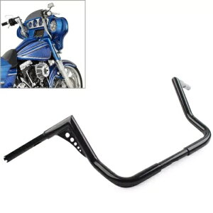 12 C` CY GCv nK[ nho[ n[[ c[O hbT[ oK[ [^[ ubNɓK 12" Rise Ape Hanger HandleBars Fit Harley Touring Dressers Baggers Motor Black