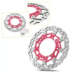 }n YP }WFXeB DX ABS 250 1999-2005 bhI[o[TCYtgu[LfBXN[^[ For Yamaha YP MAJESTY DX ABS 250 1999-2005 Red Oversize Front Brake Disc Rotor