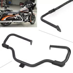 Abp[ GW K[h NbV o[ veN^[ ubN n[[_rbh\ c[O 1997-08p Upper Engine Guard Crash Bar Protector Black For Harley Davidson Touring 1997-08