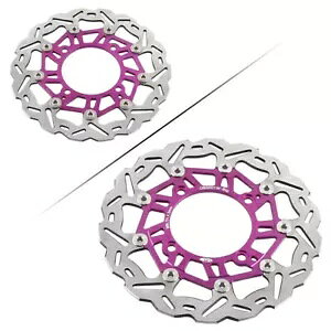 1x tgu[LfBXN[^[tBbgz_tHc@ 250 2000-2007 p[v 1x Front Brake Disc Rotor Fit Honda FORZA 250 2000-2007 Purple