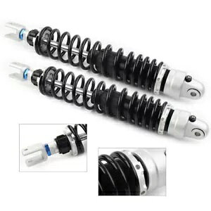 2x 400mm 15.7 �I�[�g�o�C ATV �G�A�V���b�N�A�u�\�[�o�[ �_���p�[ �X�Y�L ���}�n �z���_�p 2x 400mm 15.7 Motorcycle ATV Air Shock Absorber Damper For Suzuki Yamaha Honda �y���s�A���i�z