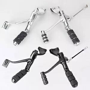 �t�b�g�y�O ���o�[ �����P�[�W�L�b�g �n�[���[ �X�|�[�c�X�^�[ 1200 �X�|�[�c�X�^�[ 883 �A�C�A���ɓK�� Foot Pegs Levers Linkages Kit Fit Harley Sportster 1200 Sportster 883 Iron �y���s�A���i�z