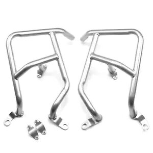 I[goCGWK[hNbVo[veN^[LbgVo[z_ NC750X 2021-23 Motorcycle Engine Guard Crash Bar Protector Kit Silver For Honda NC750X 2021-23