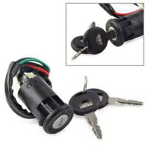 I[goCZLeB 4 C[COjbVXCb`bN 2 L[Zbgz_ CG125 p Motorcycle Security 4 Wires Ignition Switch Lock w 2 Keys Set for Honda CG125