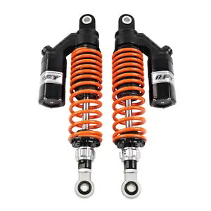 Vo[ 350 ~[gIWVbNAu\[o[z_ CB400 SF VTEC }n XS400 Silver 350mm Orange Adjust Shock Absorber For Honda CB400 SF VTEC Yamaha XS400