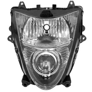 1x �t�����g�w�b�h�����v�w�b�h���C�g�A�Z���u���K���X�Y�L �n���u�T GSXR1300 2008 2009-2011 1x Front Headlamp Headlight Assembly Fit Suzuki Hayabusa GSXR1300 2008 2009-2011 �y���s�A���i�z