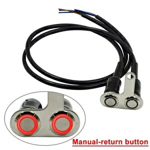 12V LED �E�X�C�b�`�n���h���o�[���߉\�ȃ}�E���g�h���X�C�b�`�E 12V LED Right Switch Handlebar Adjustable Mount Waterproof Switches Right