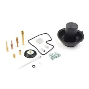 rhLbg Lu^[ _Ct vW[ j[ht z_ XeB[h VhE VLX 400p Rebuild Kit Carburetor Diaphragm Plunger w/Needle for Honda Steed Shadow VLX 400