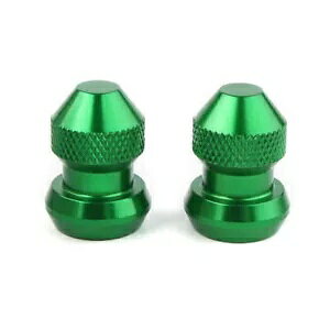 Ԃ̎ԃzC[^C^CouXeGA_XgJo[XN[LbvANZT[O[ Car Auto Wheel Tyre Tire Valve Stems Air Dust Cover Screw Cap Accessories Green