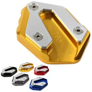 �L�b�N�X�^���h �T�C�h�X�^���h �����p�b�h �t�B�b�g ���}�n MT-07 14-18 XSR700 2016-2017 �S�[���h Kickstand Side Stand Extension Pad Fit YAMAHA MT-07 14-18 XSR700 2016-2017 Gold �y���s�A���i�z