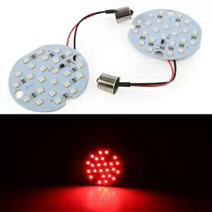 bh^[VOi/fC^CjOplCgtBbgn[[1156 BA15d Red Turn Signal/Daytime Running Panel Light Fit Harley 1156 BA15d