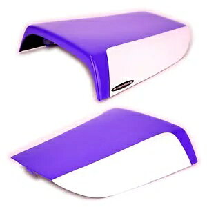 Kawasaki ZX7-R 1989-2003 V[gJE V[gnv p[v & zCg by Pyramid Kawasaki ZX7-R 1989-2003 Seat Cowl Seat Hump Purple & White by Pyramid