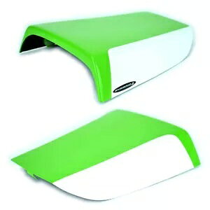 Kawasaki ZX7-R 1989-2003 V[gJE V[gnv O[ & zCg by Pyramid Kawasaki ZX7-R 1989-2003 Seat Cowl Seat Hump Green & White by Pyramid