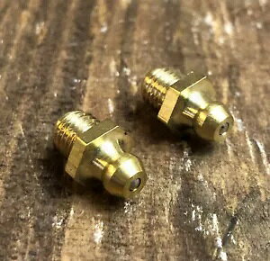^JbJ[TXyVICO[X/u[hjbvBe[WAeB[NXvK[tH[N Brass Rocker Suspension Oil Grease / Bleed Nipple Vintage Antique Springer Forks