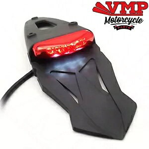 LED ���A�u���[�L�e�[�����C�g Numberlate �t�F���_�[ KTM SX520 SX525 ���[�V���O�p LED Rear Brake Tail Light Numberlate Fender for KTM SX520 SX525 Racing �y���s�A���i�z