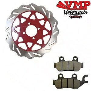 Lexmoto Fm SE 125 SK125-22S tgfBXN fBXNu[L[^[ + u[Lpbh Lexmoto Venom SE 125 SK125-22S Front Disc Disk Brake Rotor + Brake Pads