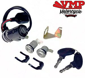 Lexmoto g~[ 125 ZN125T-E bNL[Zbg COjbVoXCb` Lexmoto Tommy 125 ZN125T-E Lock Key Set Ignition Barrel Switch