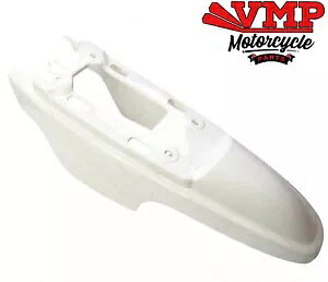 }n PW50 PY50 AtF_[ }bhK[h io[v[g { vX`bN zCg 81-14 Yamaha PW50 PY50 Rear Fender Mudguard Number Plate Body Plastic White 81-14