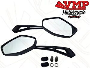Lexmoto Titan 125 ZN125T-8F 17-19 �~���[�y�A�� + �E���A�r���[�~���[ Lexmoto Titan 125 ZN125T-8F 17-19 Mirror Pair Left + Right Rear View Mirrors �y���s�A���i�z