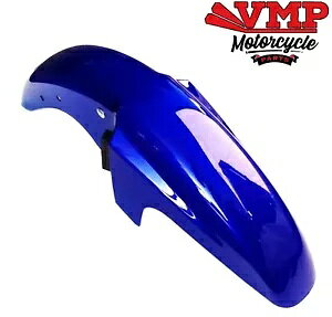Jianshe JS125-6A/6B フロントマッドガードフェンダー ブルー ブラケット付き Jianshe JS125-6A/6B Front Mudguard Fender Blue With Bracket