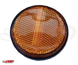 oCNTCh IW tN^[ Eh E}[N {g X^bhŒ 59mm Motorcycle Side Orange Reflector Round E Marked Bolt Stud Fixing 59mm